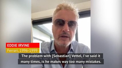 Vettel makes too many mistakes - Irvine