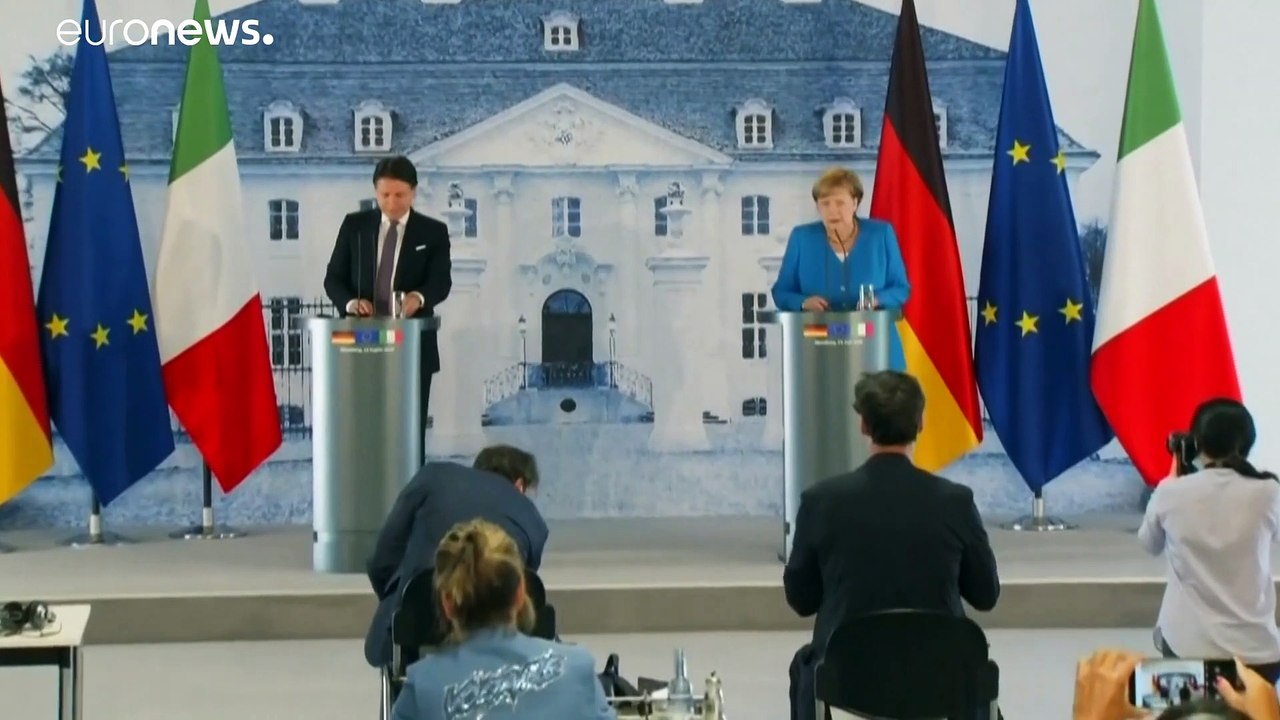 Corona-Aufbaufonds der EU - Merkel: 'Wuchtig muss es sein'