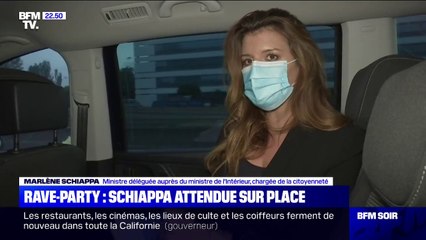 Rave-Party dans la Nièvre: Marlène Schiappa se rend sur place "pour saluer le travail" des forces de l'ordre