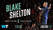 Blake Shelton, Gwen Stefani, & Trace Adkins At The Drive-In