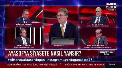 İYİ Partili Sıdalı’dan dikkat çeken Ayasofya açıklaması!