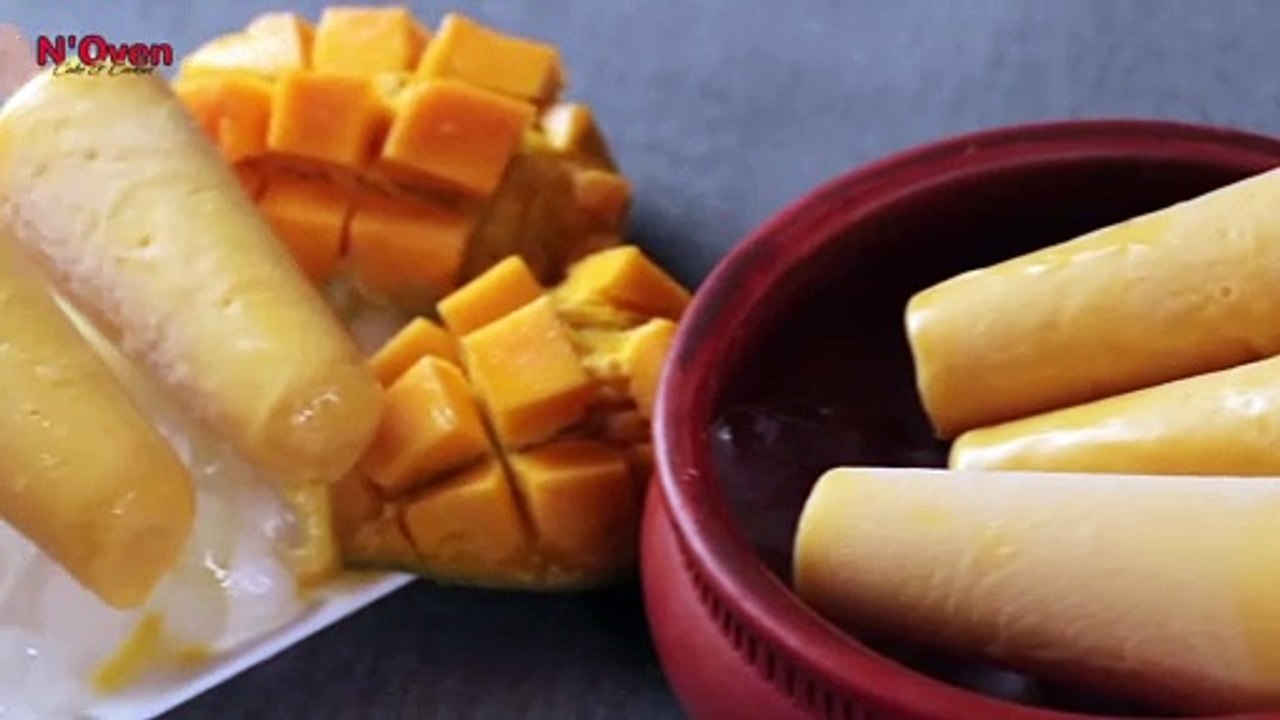 3 Ingredients Mango Kulfi - No Cream, No Condensed Milk - Easy Mango Ice Cream - Summer Kulfi