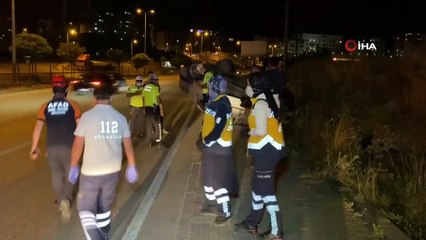 170 promili alkollü sürücünün kullandığı otomobil takla attı