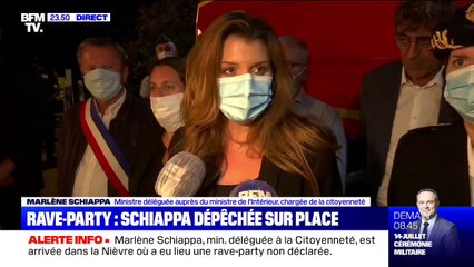 Marlène Schiappa: "Les mesure barrières ne sont pas une option, même quand on fait la fête"