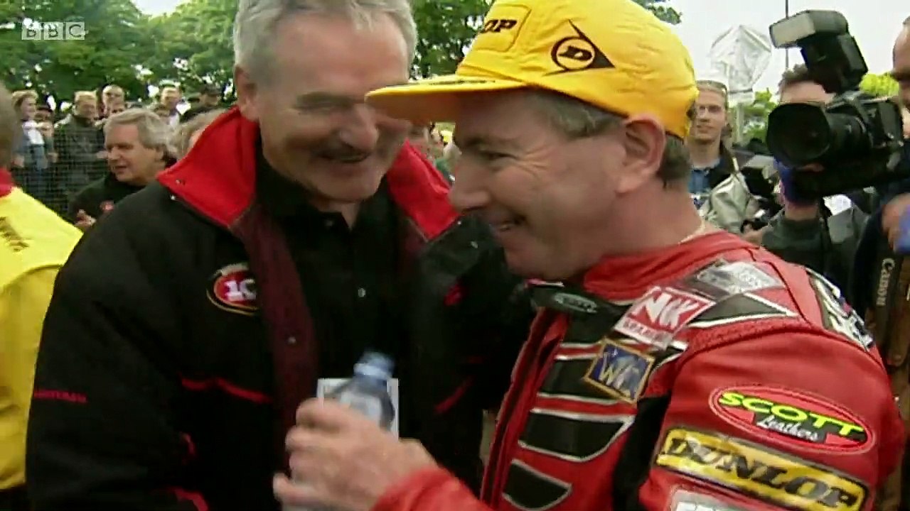 Joey Dunlop At The 2000 Isle Of Man TT