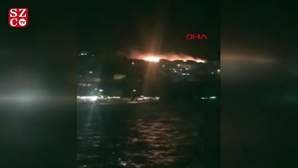 İzmir’de korkutan yangın!