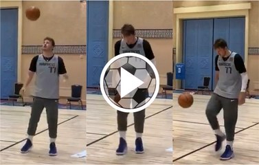 ¡Luka Dončić se equivocó de deporte!