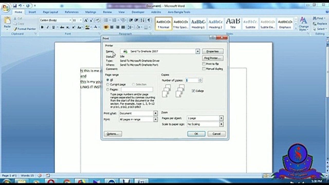 How To Save MS Word documents to PDF