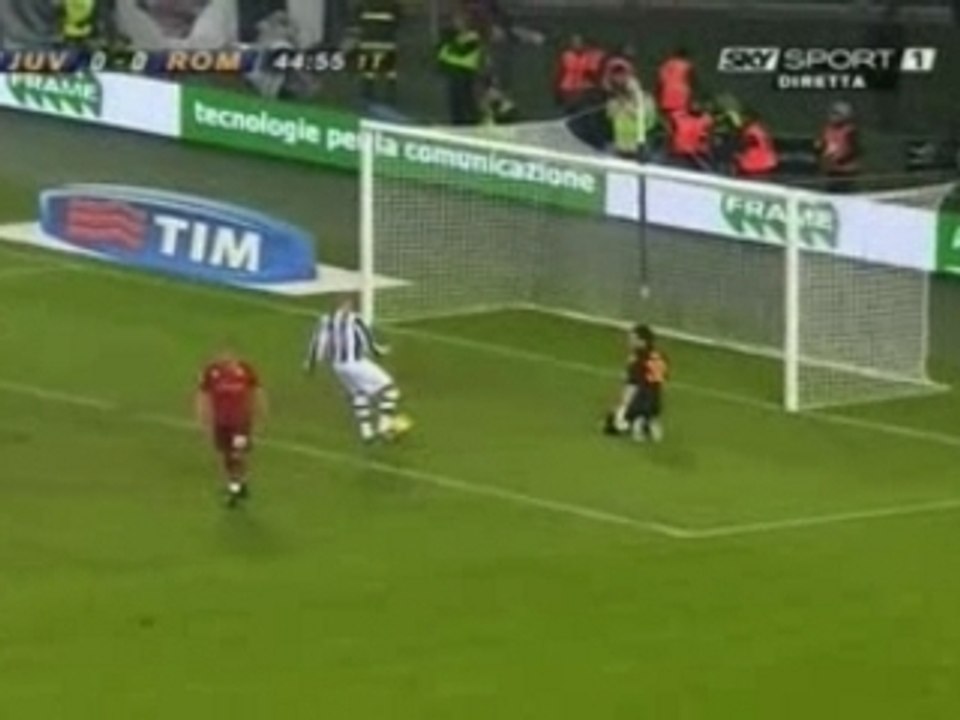 Juventus-Roma 1-0 (Punizione Del Piero - Fabio Caressa)
