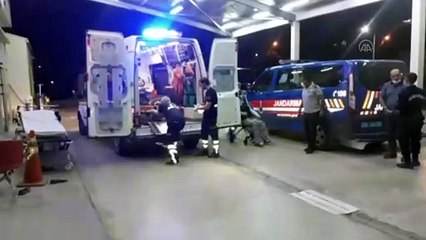 Adana'da otomobil elektrik direğine çarptı: 6 yaralı