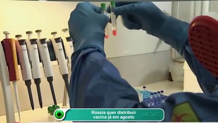 Rússia quer distribuir vacina já em agosto
