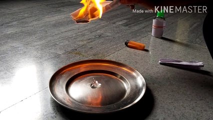 Sanitizer makes FIRE