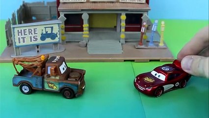 Download Video: Disney Pixar Cars Recue Squad Mater Saves Lightning McQueen on fire after planes accident