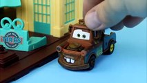 Disney Pixar Cars Lightning McQueen, Mater, Ramone, Guido & Luigi play Hide-and-go-seek