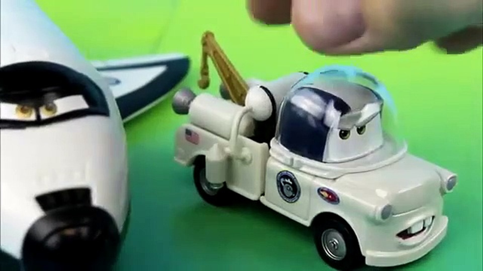 The Lightning McQueen Car Body Hits the Soccar Pitch in Rocket