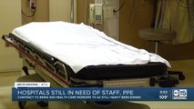 Hospitals still in need of PPE and medical supplies