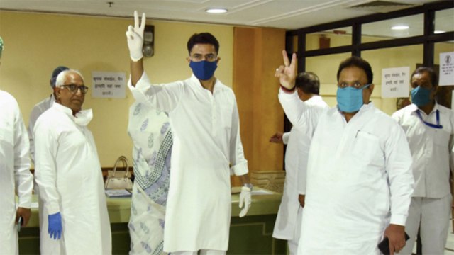 Sachin Pilot claims 30 MLAs backing him, watch what he said