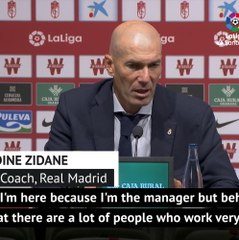 Real Madrid squad deserve title for their hard work - Zidane