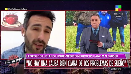 Habla el médico de Maradona: "Diego está en mejoría"