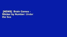 [NEWS]  Brain Games - Sticker by Number: Under the Sea (Geometric Stickers)