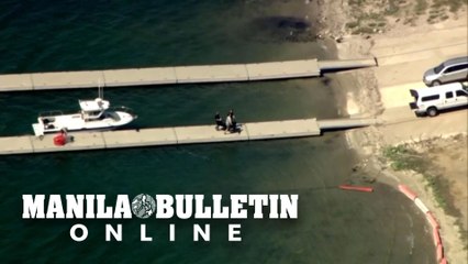 AERIAL IMAGES: Body found in US lake during search for 'Glee' actress Naya Rivera