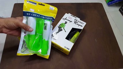 Unboxing and review of Konex Jump Ropes CJ 888