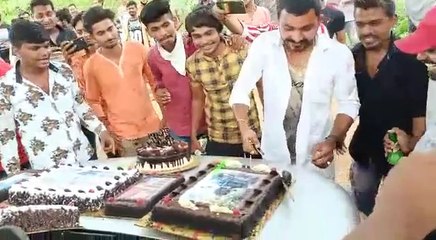 VIDEO: कार के बोनट पर रखा केक तलवार से काटा, दोस्तों से यूं उड़लवाईं बोतलें