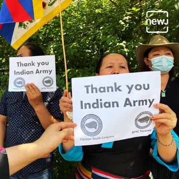Watch: Tibetans hold anti-China protest outside Chinese consulate in New York