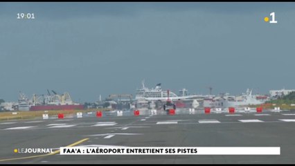Faa'a : l'aéroport entretient ses pistes