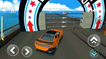 Car Crushing Speed Car Bumps Challenge|| Android Gameplay||Carstunts||sports car||Drive simulator||ramp car game||Jeep driving game||School driving games fhd