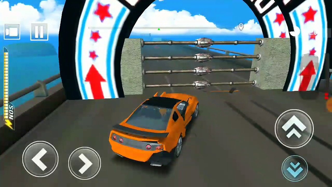 Car Crushing Speed Car Bumps Challenge|| Android Gameplay||Carstunts||sports car||Drive simulator||ramp car game||Jeep driving game||School driving games fhd