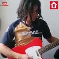 Himno de la UNAM tocado con Guitarra Eléctrica