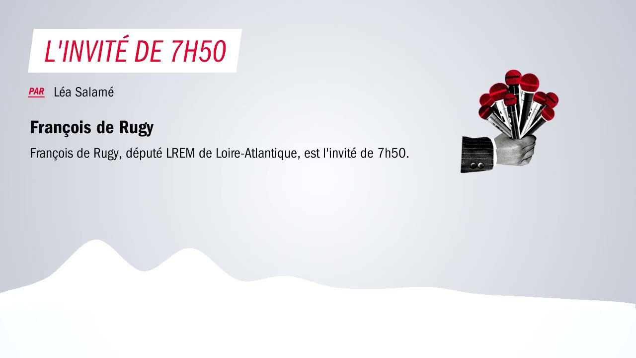 François de Rugy, député LREM de Loire-Atlantique  : "La courbe de la maladie est aujourd'hui aplatie"
