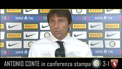 INTER-TORINO 3-1: ANTONIO CONTE IN CONFERENZA STAMPA POST-MATCH - INTEGRALE