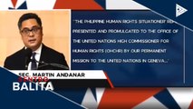 Pagprotekta sa human rights ng mga Pilipino, tiniyak