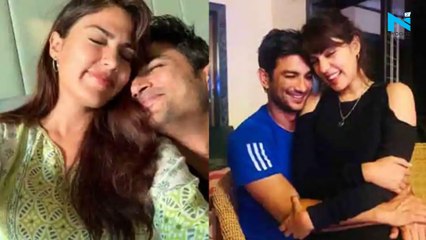 Rhea Chakraborty pens emotional note for Sushant Singh Rajput