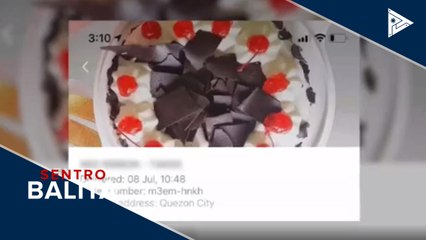 Umano'y pananakot ng food delivery rider sa isang customer, iniimbestigahan na