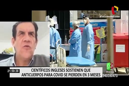 Científicos ingleses sostienen que anticuerpos para COVID-19 se pierden en 3 meses