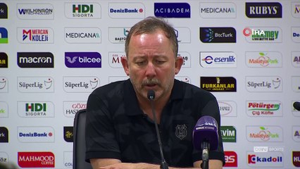 Beşiktaş Teknik Direktörü Sergen Yalçın'dan Maç Sonu Açıklaması