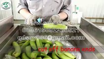 2020 The Latest New Type of Self-feeding Green Banana Plantain Skin Peeling Machinery Equipment for Sale
