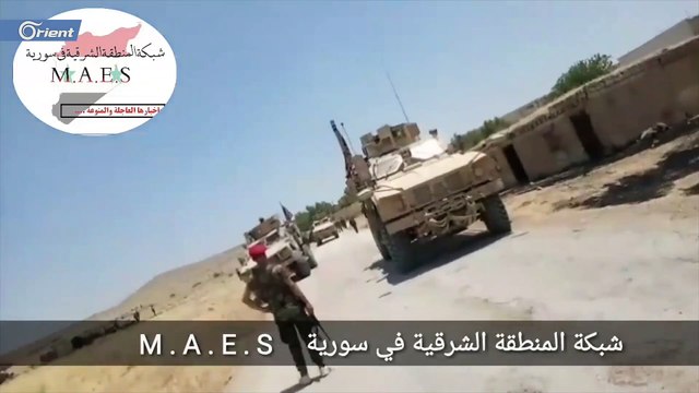 ضابط في ميليشيا أسد يشتم جندي أمريكي باللغة العربية شمال غرب الحسكة