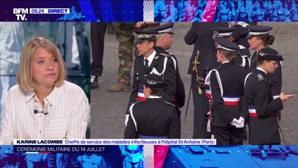 Karine Lacombe: "On voit de nouveau arriver des patients aux urgences avec une covid-19 comme en mars"