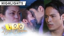 Bart and Sophia share a kiss | 100 Days To Heaven