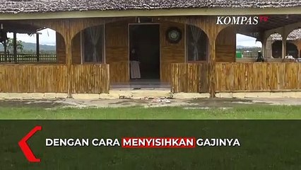 Luar Biasa! Seorang Polisi Sisihkan Gajinya Untuk Membangun Masjid