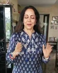 "I am perfectly all right, by the grace of Lord Krishna" Hema Malini | Voompla