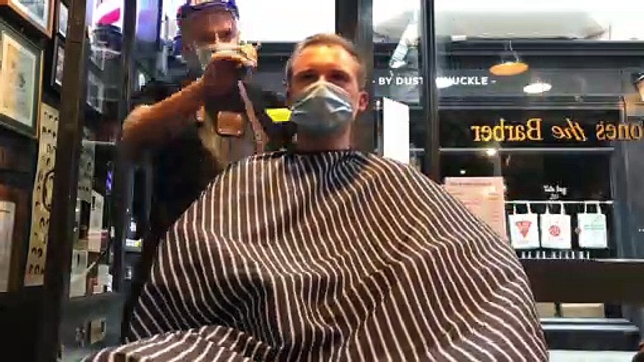 Hairdressers and barbers are now open