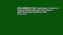 [RECOMMENDATION]  Quickbooks: A Beginner's Guide to Bookkeeping and Accounting