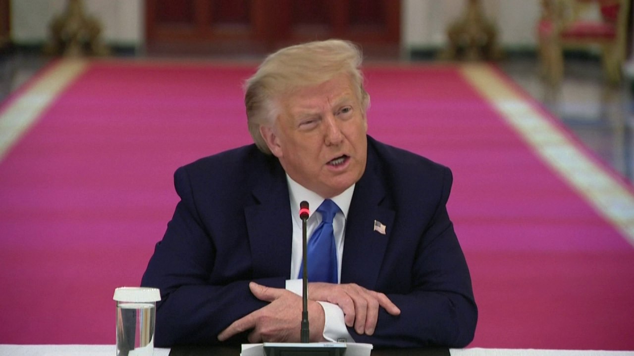 "Quand on teste, on crée des cas": Donald Trump justifie l'explosion des cas de Covid-19 aux États-Unis