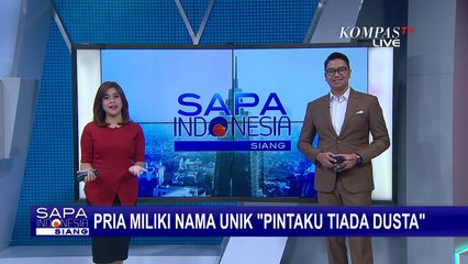 Pria Ini Viral di Media Sosial Karena Nama Unik Pintaku Tiada Dusta