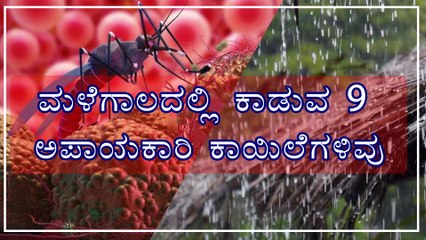 ಮಳೆಗಾಲದಲ್ಲಿ ಕಾಡುವ 9 ಅಪಾಯಕಾರಿ ಕಾಯಿಲೆಗಳಿವು  | Boldsky Kannada